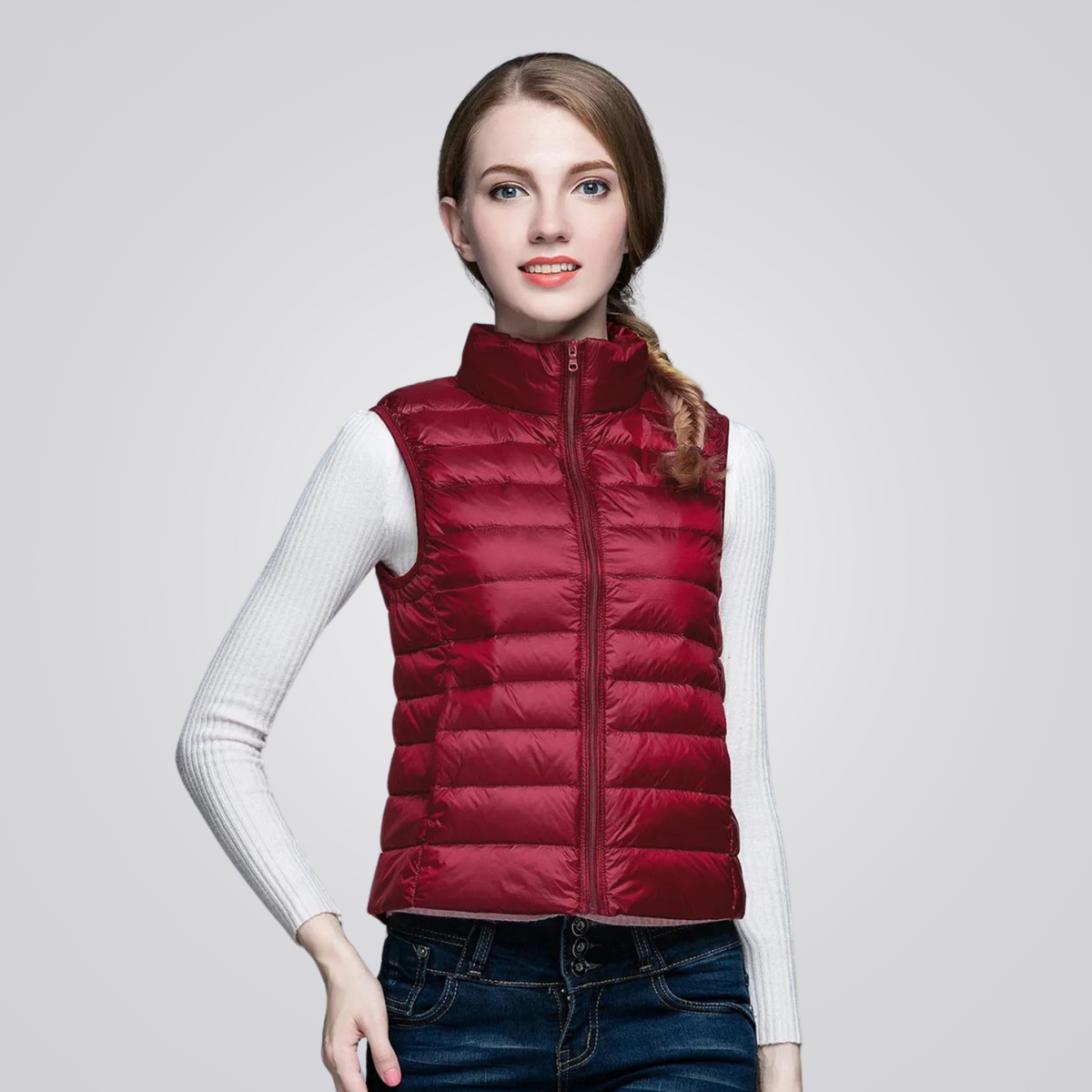 Colete Puffer Feminino Flor Exploreland