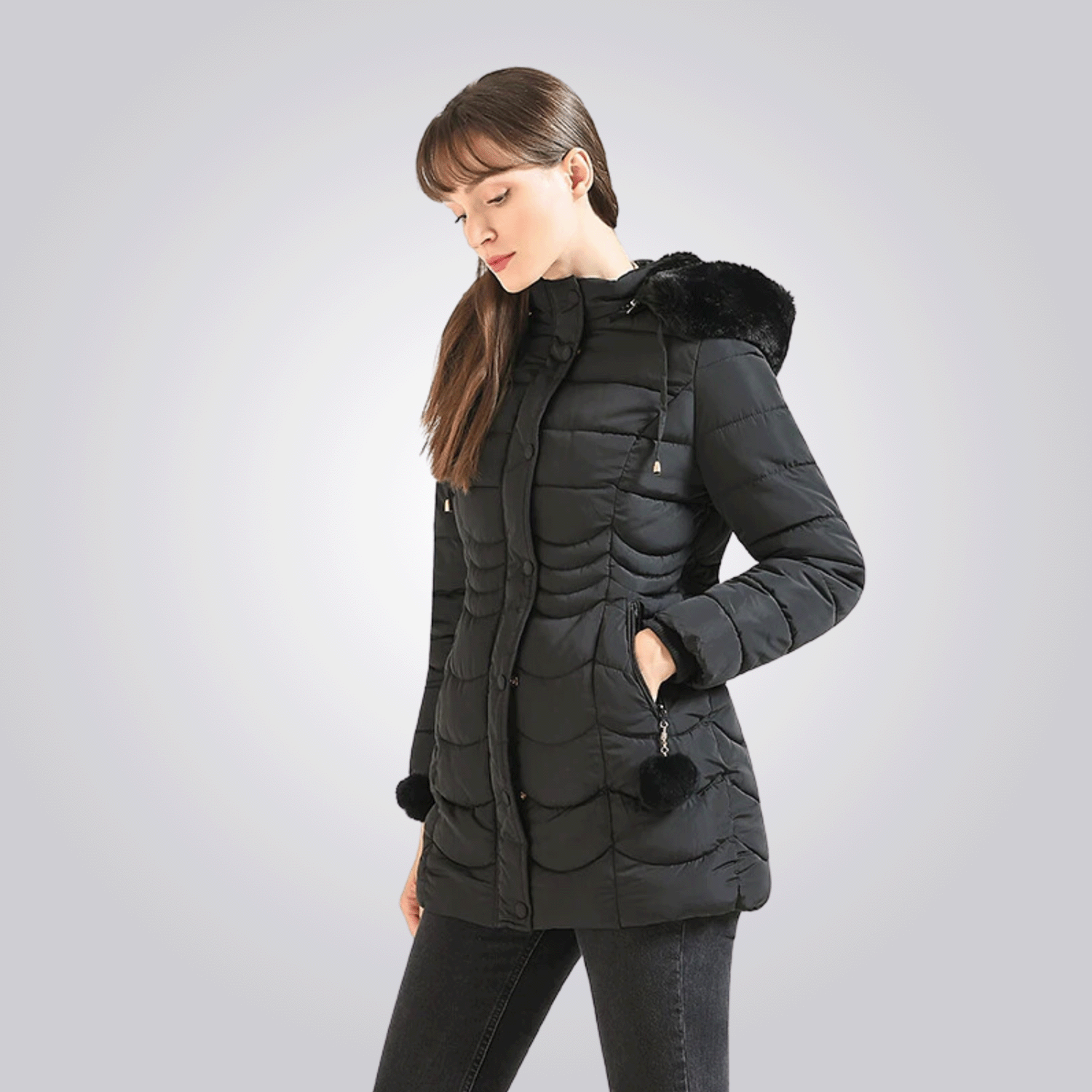 Jaqueta Exploreland Long Winter Feminina