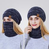 Gorro e Protetor de Pescoço Lã Feminino Exploreland