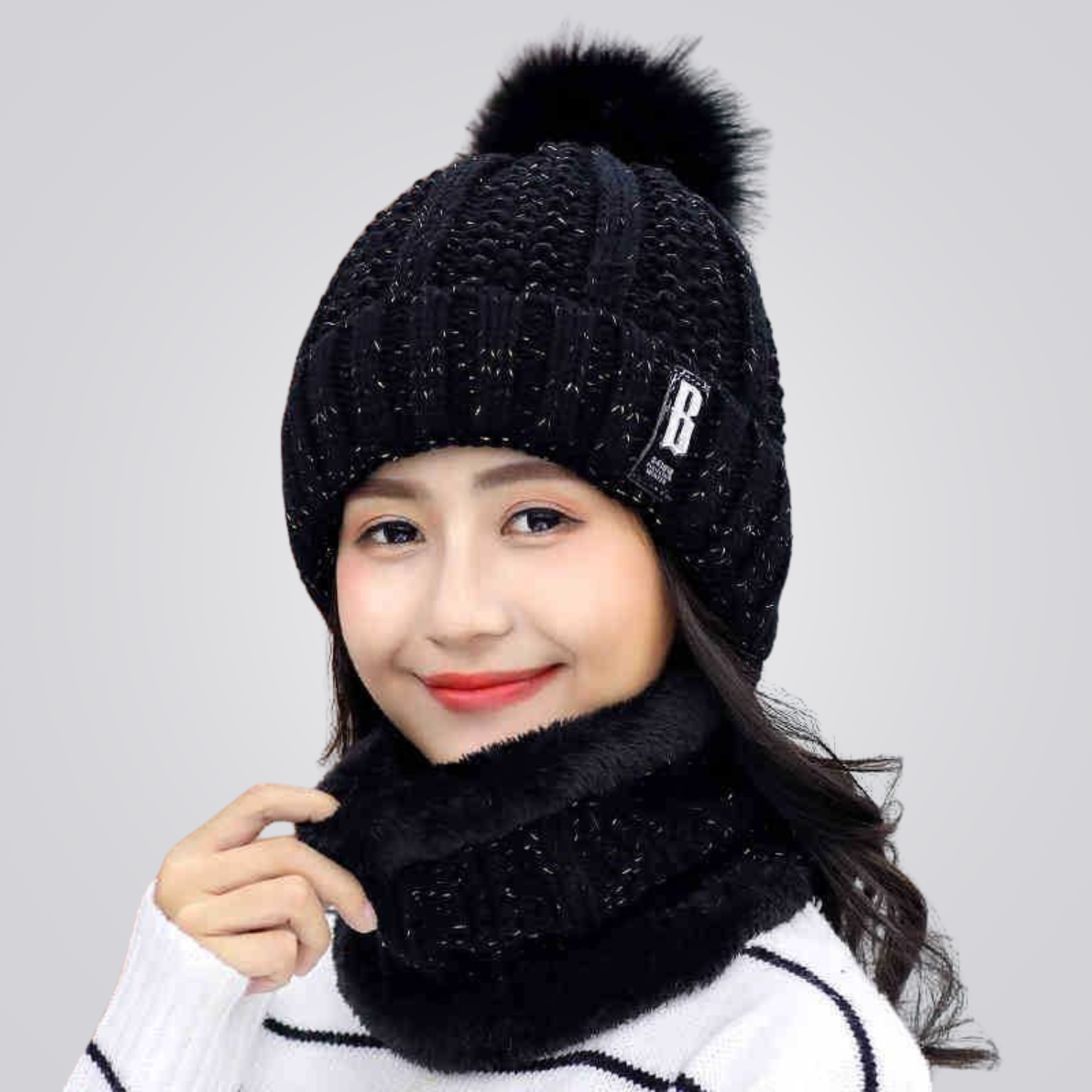 Gorro e Protetor de Pescoço Feminino Confort Exploreland