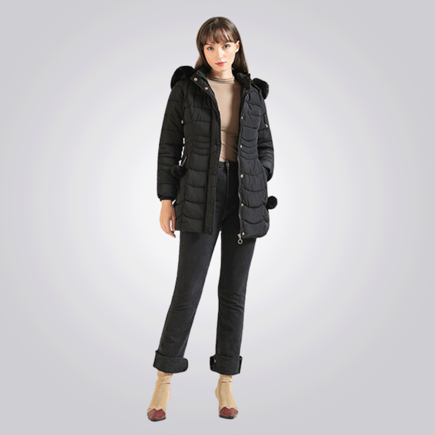 Jaqueta Exploreland Long Winter Feminina