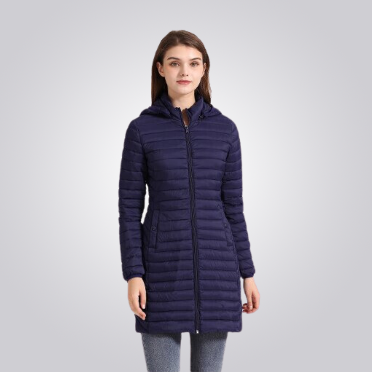 Jaqueta Exploreland Long Puffer Feminina