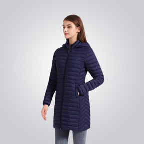 Jaqueta Exploreland Long Puffer Feminina