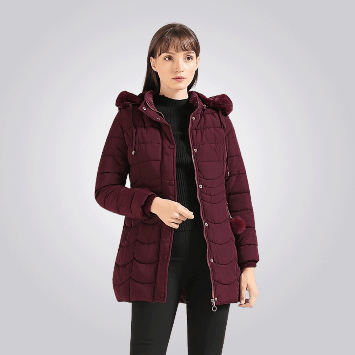 Jaqueta Exploreland Long Winter Feminina