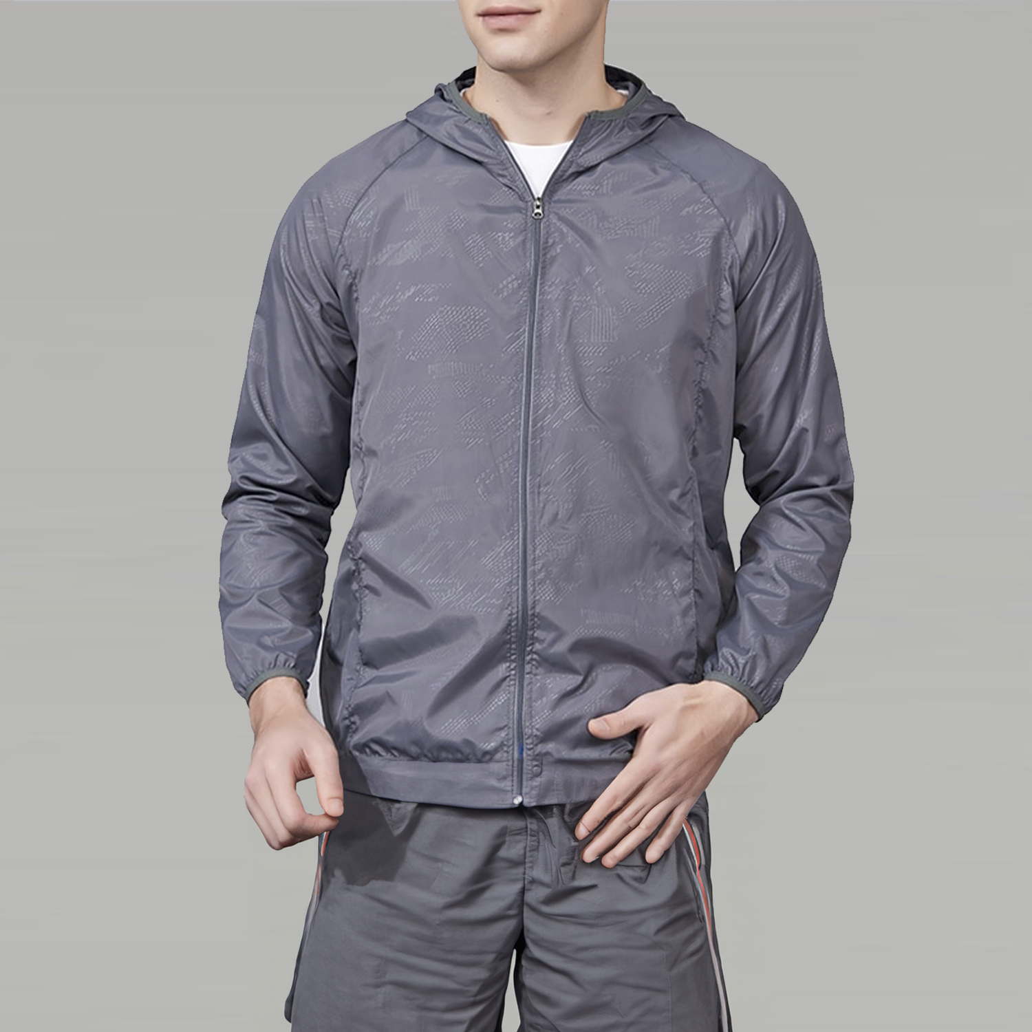 Corta-vento Exploreland Impermeável UV Masculina