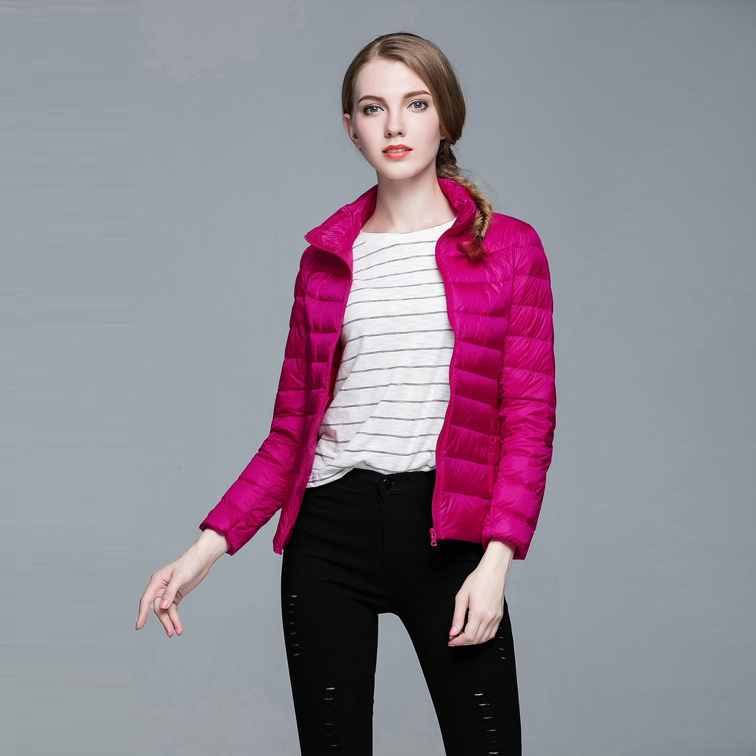 Jaqueta Exploreland ultraleve Puffer Feminina