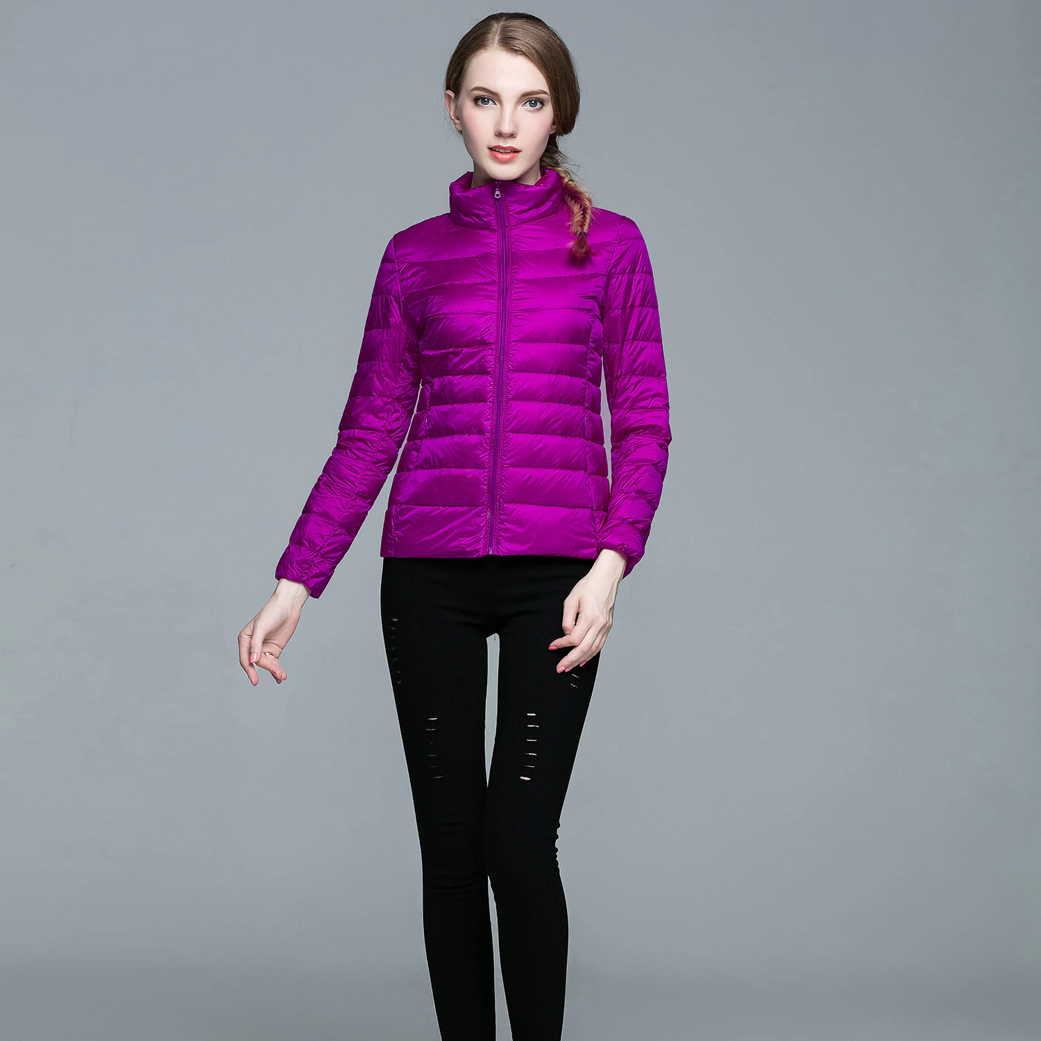 Jaqueta Exploreland ultraleve Puffer Feminina