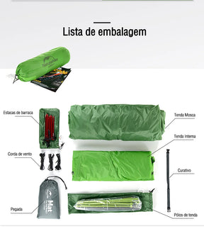 barraca de acampamento