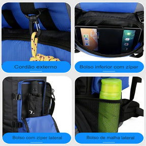 Mochila Cargueira, Mochila de Camping, Mochila Para Trekking, Mochila Para Acampamento, Mochila de Montanhismo, Mochila Cargueira 90L