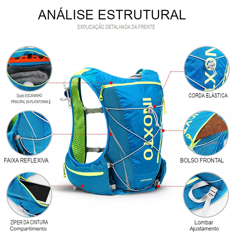 Mochila de Hidração, Mochila de Trail, Mochila de Corrida